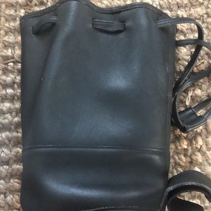 Coach leather bucket purse